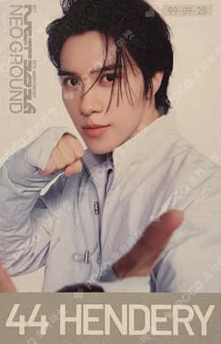 NCT 10TH ANNIVERSARY [NCT 2026] POP UP : NEO GROUND RANDOM TRADING CARD HENDERY photocard image