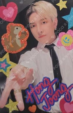 ATEEZ 2022 WORLD TOUR [THE FELLOWSHIP : BEGINNING OF THE END] in JAPAN ATINY PASS HONGJOONG photocard image