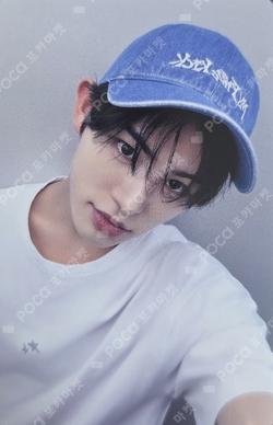 KickFlip [My First Kick] POP-UP STORE DENIM BALL CAP Minje photocard image