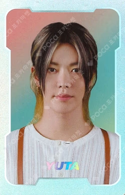 NCT ZONE COUPON CARD GENTLE MAN ver. YUTA photocard image