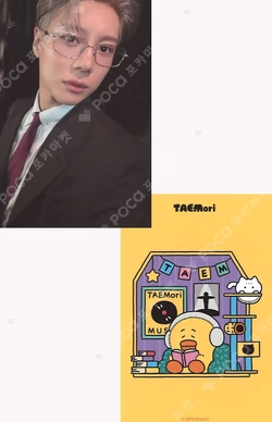 TAEMori [COZY NEST] POP-UP STORE FIGURE [MUSIC] TAEMIN photocard image
