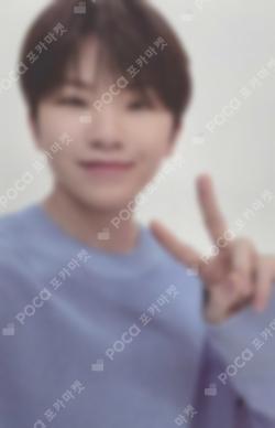 2021 SVT 5TH FAN MEETING SEVENTEEN in CARAT LAND Bike Print T-Shirt WOOZI photocard image