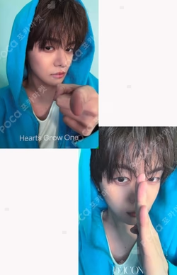 DICON VOLUME Nº33 ALPHA DRIVE ONE : HEARTS GROW ONE LEO photocard image