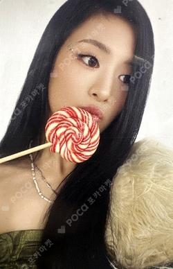 BABYMONS7ER YG SELECT LUCKY DRAW AHYEON photocard image