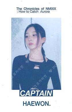 The Chronicles of NMIXX: How to Catch Aurora SPECIAL TRADING CARD HAEWON photocard image