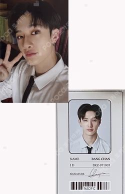 Stray Kids BANG CHAN photocard image