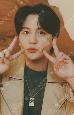 ATEEZ X ANITEEZ POP-UP STORE ANITEEZ IN TREASURE IN TAIPEI ANITEEZ GLITTER COASTER JONGHO photocard image