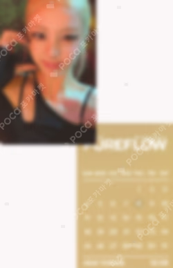 PUREFLOW pt.1 Mini Camera ver. Black ver. YES24 HUH YUNJIN photocard image