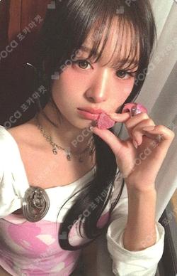 CHOOM MUSIC KOREA LUCKY DRAW AHYEON photocard image