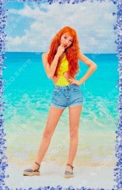 Summer Nights Pre-Order CHAEYOUNG photocard image