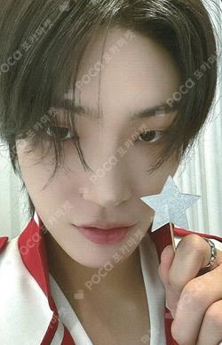 ATEEZ X ANITEEZ POP-UP EXHIBITION & STORE ANITEEZ IN THE CALLING REVERSIBLE BUCKET HAT MINGI photocard image