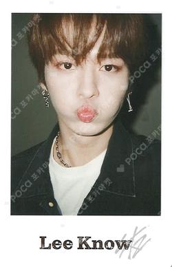 Stray Kids LEE KNOW photocard image