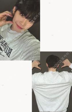 BLUE PARADISE POP-UP STORE SWEATSHIRT KIM TAERAE photocard image