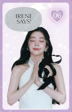 Red Velvet IRENE photocard image