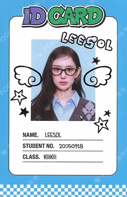 2026 SEASON'S GREETINGS [KiiiKiii POP INTO COMIC] LEESOL photocard image