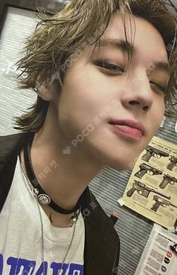 Blank or Black VEILED BLACK VER. PARK JI HOON photocard image