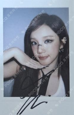 We made OFFLINE CAFE EVENT YUQI photocard image
