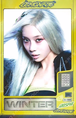 aespa WEEK - MAKE IT LEMONADE RANDOM TRADING CARD LEMONADE ver. SPECIAL WINTER photocard image