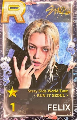 Imagen de la photocard de FELIX de Stray Kids