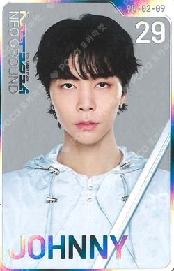 NCT 10TH ANNIVERSARY [NCT 2026] POP UP : NEO GROUND RANDOM TRADING CARD NEO Ver. JOHNNY photocard image