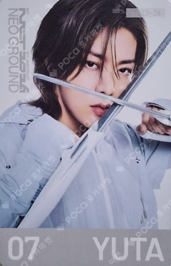 NCT 10TH ANNIVERSARY [NCT 2026] POP UP : NEO GROUND RANDOM TRADING CARD NEO Ver. YUTA photocard image