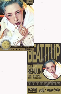 Beat It Up RANDOM TRADING CARD SET RENJUN photocard image