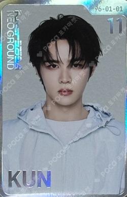 NCT 10TH ANNIVERSARY [NCT 2026] POP UP : NEO GROUND RANDOM TRADING CARD NEO Ver. KUN photocard image