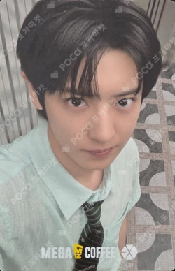 MEGA MGC COFFEE CHANYEOL photocard image