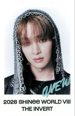 - The Trilogy I - 2026 SHINee WORLD VIII : [THE INVERT] in JAPAN RANDOM PHOTO CARD ONEW photocard image