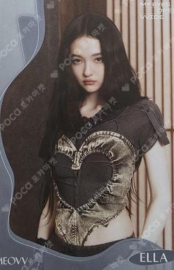 MEOVV TELECA COLLECTION CARD BASE ELLA photocard image