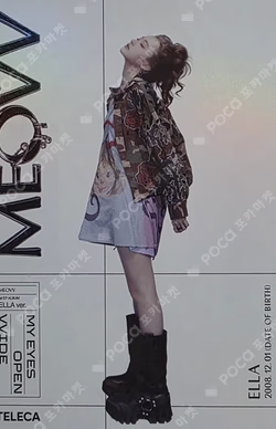 MEOVV TELECA COLLECTION CARD RARE ELLA photocard image