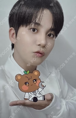 ATEEZ X ANITEEZ POP-UP STORE ANITEEZ IN Deja Vu RANDOM TRADING CARD JONGHO photocard image