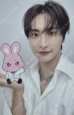 ATEEZ X ANITEEZ POP-UP STORE ANITEEZ IN Deja Vu RANDOM TRADING CARD SEONGHWA photocard image