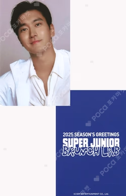 2025 SEASON'S GREETINGS YES24 SIWON photocard image