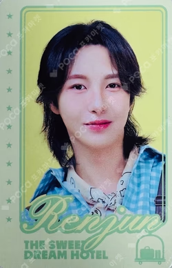 NCT DREAM 10TH ANNIVERSARY PARTY [THE SWEET DREAM HOTEL] RANDOM TRADING CARD SET RENJUN photocard image