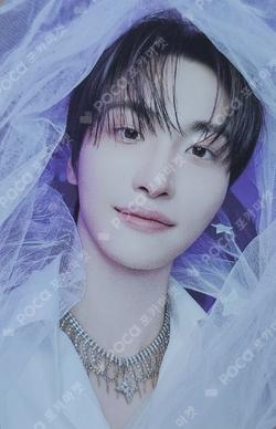 ATEEZ X ANITEEZ POP-UP STORE ANITEEZ IN Deja Vu STARLIGHT GLASS TUMBLER SEONGHWA photocard image