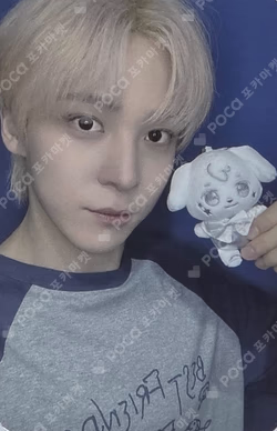 ATEEZ X ANITEEZ POP-UP STORE ANITEEZ IN Deja Vu SILVER ANITEEZ PLUSH KEYRING