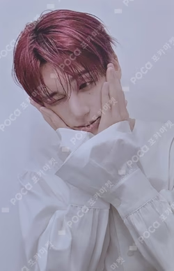 ATEEZ X ANITEEZ POP-UP STORE ANITEEZ IN Deja Vu TINY LIGHT STICK SCRUNCHIE WOOYOUNG photocard image