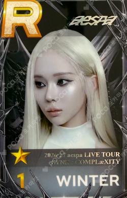aespa WINTER photocard image