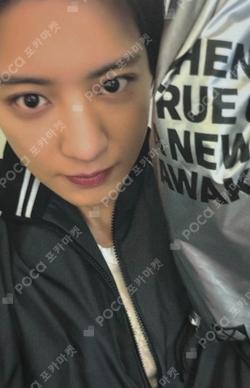 2025 EXO FANMEETING 'EXO'verse' GYM SACK + PHOTO CARD SET CHANYEOL photocard image