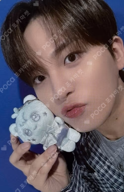 ATEEZ X ANITEEZ POP-UP STORE ANITEEZ IN Deja Vu SILVER ANITEEZ PLUSH KEYRING