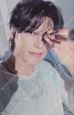 ATEEZ 8th Anniversary Exhibition : BLUE DRIFT CLEAR SHOPPER BAG