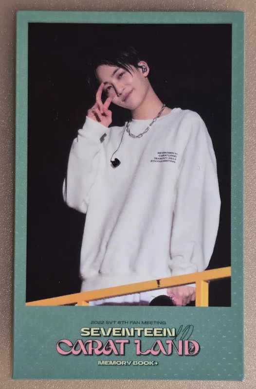 2022 SEVENTEEN in CARAT LAND MEMORY BOOK+ SPECIAL SET WEVERSE