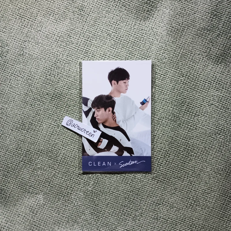 [INA] SEVENTEEN X CLEAN PARFUME DK SEUNGKWAN