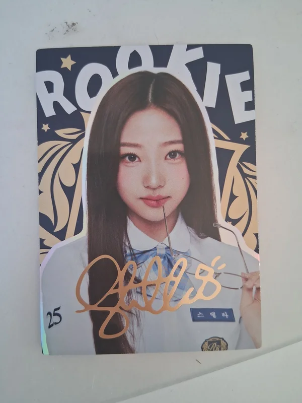 TELECA COLLECTION CARD 2025 K-POP ROOKIE SPECIAL