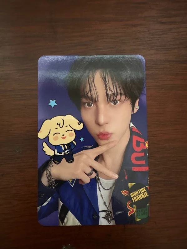 ATEEZ X ANITEEZ POP-UP STORE ANITEEZ IN COLOR RAMDOM TRADING CARD