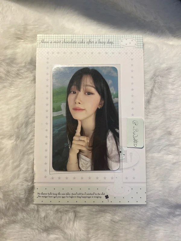 #potd #aespa in Tokyo RANDOM TRADING CARD