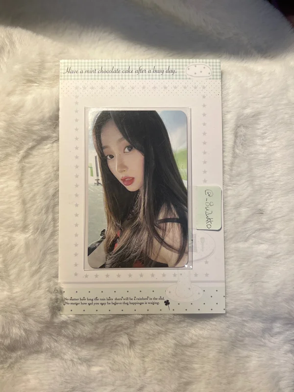 #potd #aespa in Tokyo RANDOM TRADING CARD