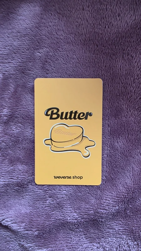 BTS J-Hope 'Butter WEVERSE' Photocard | Sold by _joolssetnet