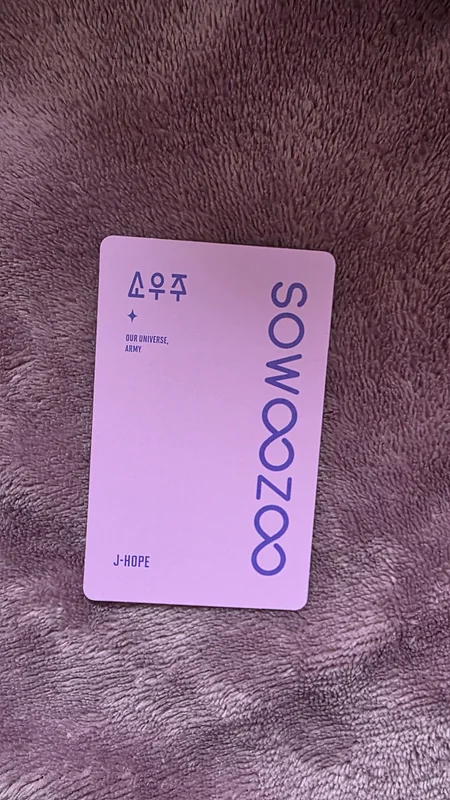 BTS J-Hope 'BTS 2021 MUSTER SOWOOZOO DVD/DIGITAL CODE' Photocard